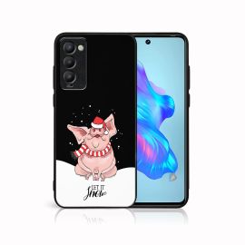 MY ART Cover mit Weihnachtsdesign Tecno Camon 18 LET IT SNOW (075)