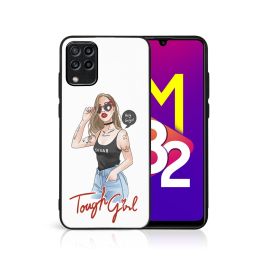 PROTEMIO MY ART Schutzhülle für Samsung Galaxy M33 5G TOUGH GIRL (131)