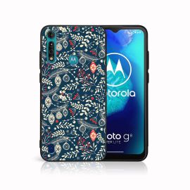MY ART Cover mit Weihnachtsmotiv Motorola Moto G8 Power Lite MISTLETOE (070)