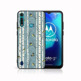 MY ART Cover mit Weihnachtsmotiv Motorola Moto G8 Power Lite BIRCH (072)