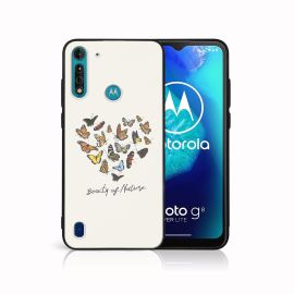 MY ART Schutzhülle für Motorola Moto G8 Power Lite BUTTERFLIES (240)