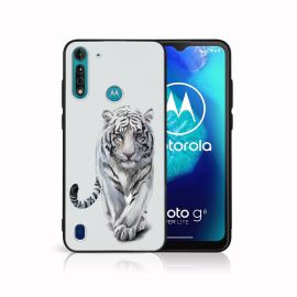 MY ART Schutzhülle für Motorola Moto G8 Power Lite TIGER (243)
