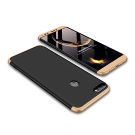 360° Ochranný obal Huawei Y7 Prime 2018 čierny (zlatý)