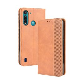 BUSINESS Wallet Case für Motorola Moto G8 Power Lite braun