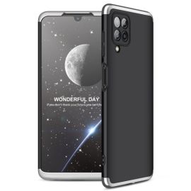 360° Schutzhülle Samsung Galaxy M32 schwarz-silber