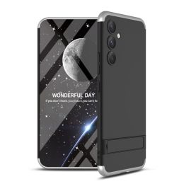 360° Schutzhülle Samsung Galaxy S23 FE 5G schwarz-silber