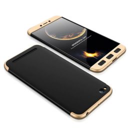 360° Ochranný obal Xiaomi Redmi 5A čierny (zlatý)