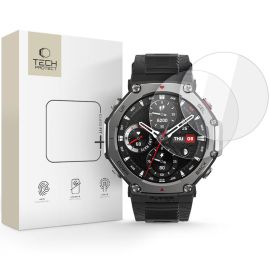 TECH-PROTECT GLASS FIT+ 2er-Pack Schutzglas für Amazfit T-Rex 3 Pro 48mm