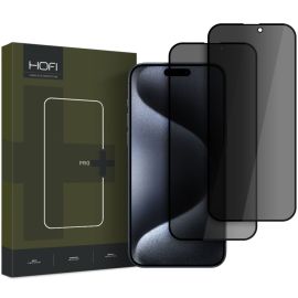 HOFI ANTI SPY GLASS PRO+ 2x Glas mit ANTISPY Filter für Apple iPhone 16 Pro