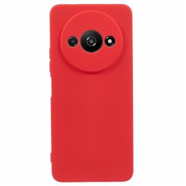 PROTEMIO TPU Hülle für Xiaomi Redmi A3 rot