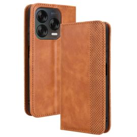 BUSINESS Wallet Case für ZTE V70 Vita braun