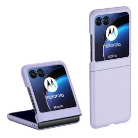 PLASTIC Schutzhülle für Motorola Razr 60 lila