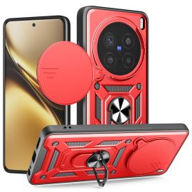 RING CAMERA Hülle mit Halter für Vivo X200 Pro 5G rot