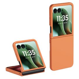 PLASTIC Schutzhülle aus Kunststoff für Motorola Razr 60 Ultra orange
