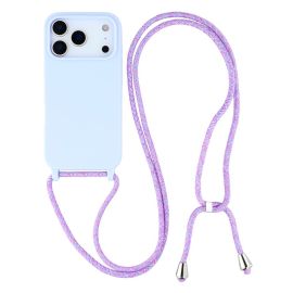 ROPE Hülle mit Kordel Apple iPhone 17 Pro Max lila