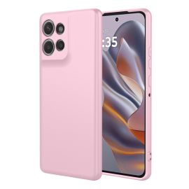 PROTEMIO TPU Hülle für Motorola Edge 50 Neo Rosa