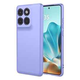 PROTEMIO TPU Hülle für Motorola Edge 60 / Edge 60 Fusion lila