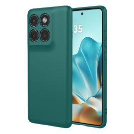 PROTEMIO TPU Hülle für Motorola Edge 60 / Edge 60 Fusion Dunkelgrün