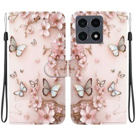 ART Brieftaschen-Hülle für Xiaomi 15T PINK BUTTERFLY