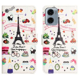 ART Wallet Case für Motorola Moto G06 / G06 Power EIFFEL TOWER