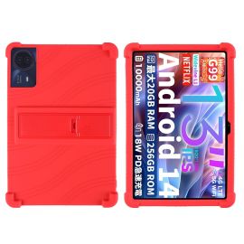 WAVE Silikonhülle für Teclast T65 Max rot