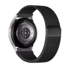 MILANESE Metallarmband für Garmin Vivoactive 5 / Vivoactive 6 Schwarz