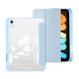 CRYSTAL Flip Case Apple iPad mini 2021 / iPad mini 2024 hellblau
