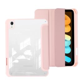 CRYSTAL Flip Case Apple iPad mini 2021 / iPad mini 2024 rosa