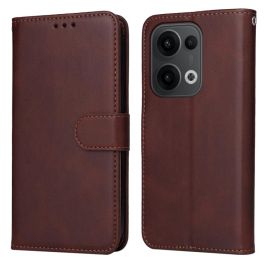 SMOOTH Wallet Case für Oppo Reno13 5G Braun