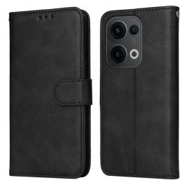 SMOOTH Wallet Case für Oppo Reno13 5G Schwarz