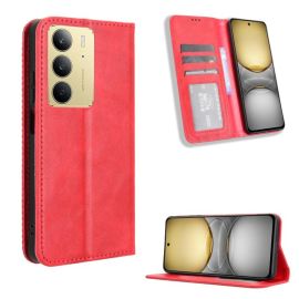 BUSINESS Wallet-Cover für Realme C75 / Realme 14x 5G rot