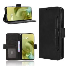 SLOT Wallet Case für Motorola Moto G86 Power 5G Schwarz