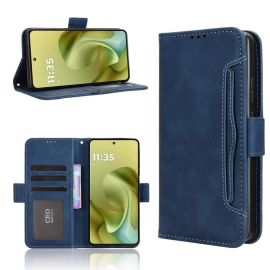 SLOT Brieftaschen-Hülle für Motorola Moto G86 Power 5G blau