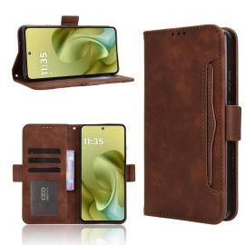 SLOT Wallet Case für Motorola Moto G86 Power 5G braun