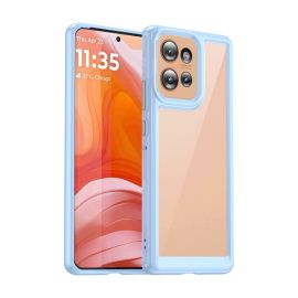 CRYSTAL Schutzhülle für Motorola Edge 50 blau