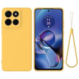 RUBBER Schutzhülle für Motorola Moto G86 Power 5G gelb