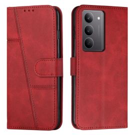 STITCHED Wallet Hülle für Realme C75 / Realme 14x 5G rot