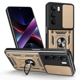 RING CAMERA Hülle mit Halter für Realme C75 / Realme 14x 5G gold