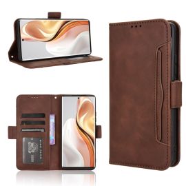 SLOT Wallet Cover für Ulefone Note 17 Pro braun