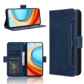SLOT Wallet Case für ZTE Blade A75 5G / Nubia Focus 5G blau