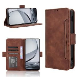 SLOT Wallet Case für Nubia Focus Pro 5G braun