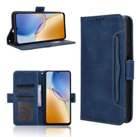 SLOT Brieftaschen-Hülle für ZTE Blade A56 blau