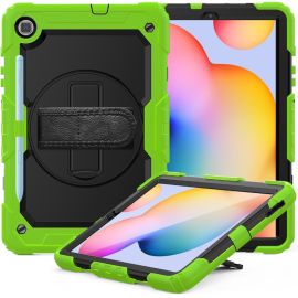 SOLID 360 Robustes Cover für Samsung Galaxy Tab S6 Lite 2024 / S6 Lite 2022 / S6 Lite Grün