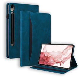 FLATY Klapphülle für Samsung Galaxy Tab S10 Ultra / Tab S11 Ultra blau