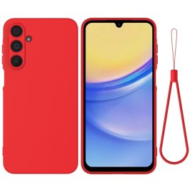 RUBBER Schutzhülle für Samsung Galaxy A16 / A16 5G rot