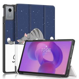 ART Klapphülle für Lenovo Idea Tab LAZY CAT