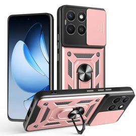 RING CAMERA Cover mit Halterung für Honor X8c rosa