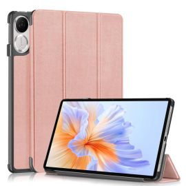 LEATHER Flip-Cover für Honor Pad V9 rosa