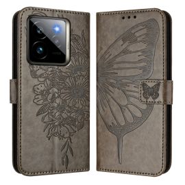 ART BUTTERFLY Wallet Cover für Realme GT 7 Pro 5G grau