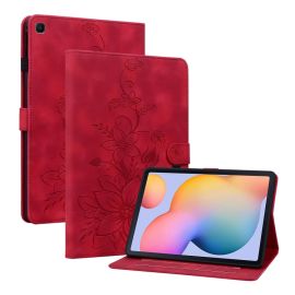 ART LILY Klapphülle für Samsung Galaxy Tab S6 Lite 2024 / S6 Lite 2022 / S6 Lite rot
